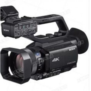 索尼（SONY）PXW-Z90高清4K摄像机手持便携式(含128G内存卡+补光灯+包)